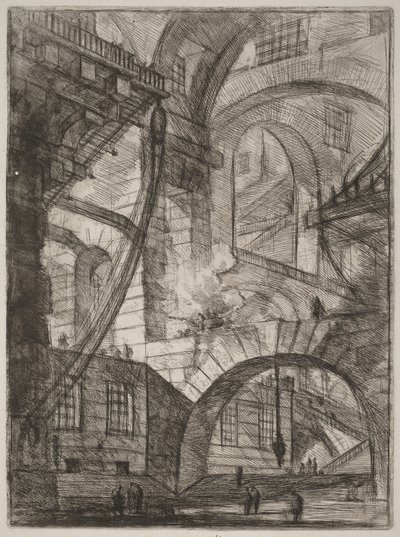 Den rykande elden av Giovanni Battista Piranesi