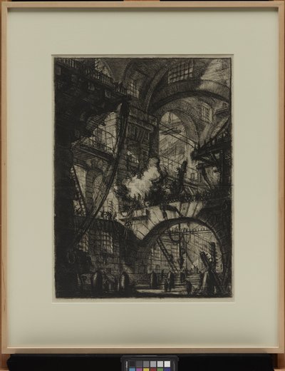 The Smoking Fire, ca 1761 (etsning) av Giovanni Battista Piranesi