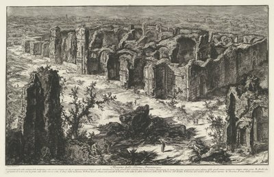 Thermen von Caracalla in Rom von Giovanni-Battista Piranesi