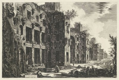 Thermen des Diokletian in Rom von Giovanni-Battista Piranesi