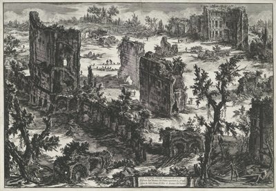 Thermen des Trajan in Rom von Giovanni-Battista Piranesi