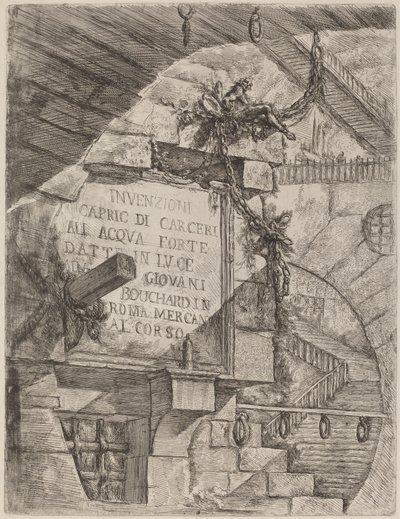 Titelblatt von Giovanni Battista Piranesi