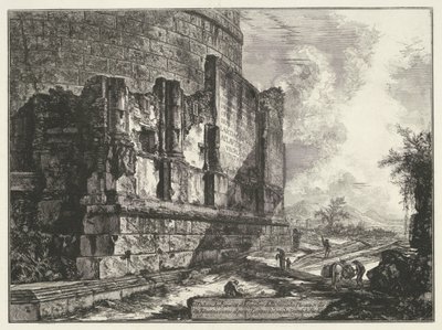Grabmal von Plautius Lucanus von Giovanni-Battista Piranesi