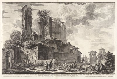 Utsikt över av Giovanni-Battista Piranesi