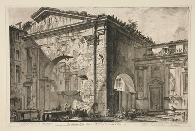 Utsikt över av Giovanni-Battista Piranesi