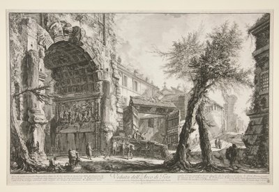 Utsikt över av Giovanni-Battista Piranesi