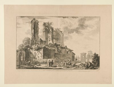Utsikt över av Giovanni-Battista Piranesi