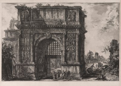 Utsikt över av Giovanni-Battista Piranesi