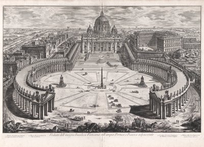 Utsikt över av Giovanni-Battista Piranesi