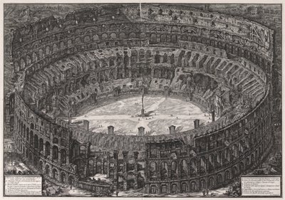 Utsikt över av Giovanni-Battista Piranesi