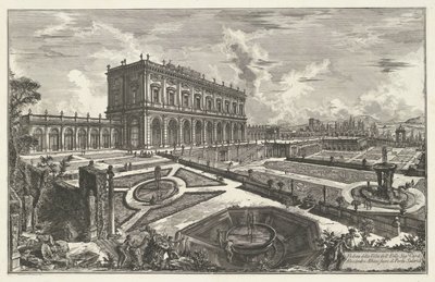 Villa Albani in Rom von Giovanni-Battista Piranesi