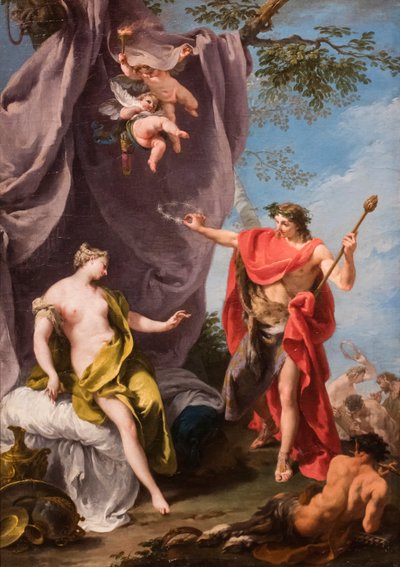 Bacchus och Ariadne, ca 1730/32 (olja på duk) av Giovanni Battista Pittoni