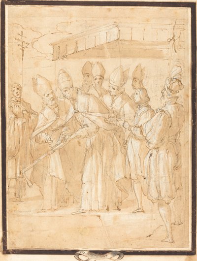 Grundandet av Santa Maria Maggiore av Giovanni Battista Ricci