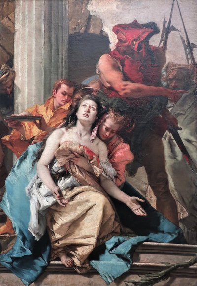 1755 Tiepolo Hl. Agathe av Giovanni Battista Tiepolo