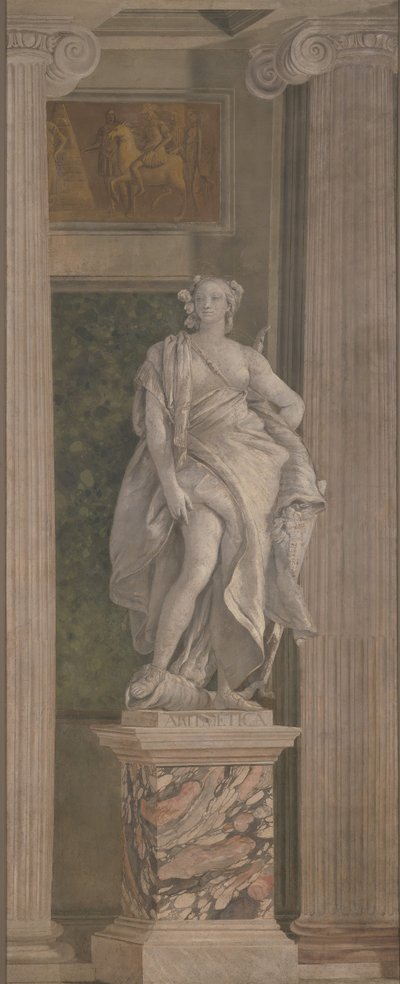 Aritmetik, 1760. av Giovanni Battista Tiepolo