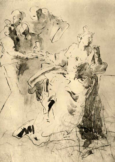 Cleopatra, före 1751, 1928 av Giovanni Battista Tiepolo