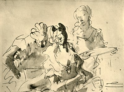 Cleopatra, tidigt 1700-tal, 1928 av Giovanni Battista Tiepolo