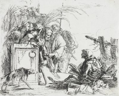 Döden håller audiens av Giovanni Battista Tiepolo