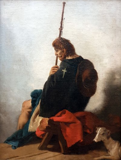 Tyska: Der Heilige Rochus Saint Roch av Giovanni Battista Tiepolo