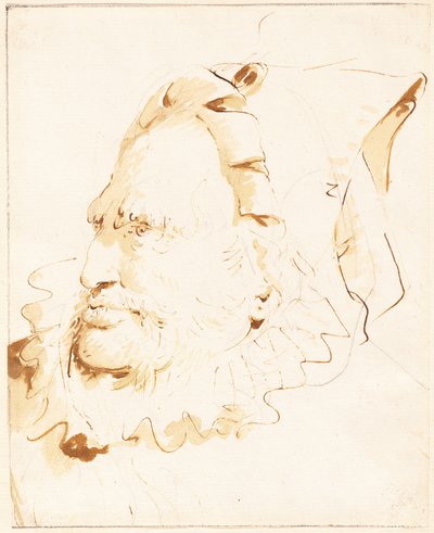 Chef för en magiker av Giovanni Battista Tiepolo