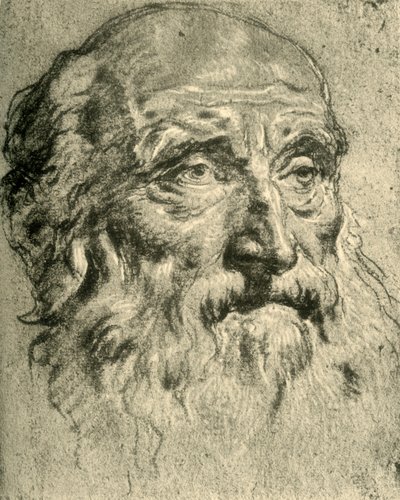 Chef för en gammal man, mitten av 1700-talet, 1928 av Giovanni Battista Tiepolo