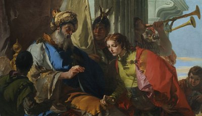 Josef får Faraos ring av Giovanni Battista Tiepolo