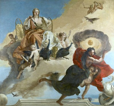 Juno och Luna av Giovanni Battista Tiepolo