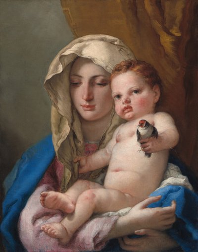Madonna av guldfinken, ca. 17671770. av Giovanni Battista Tiepolo