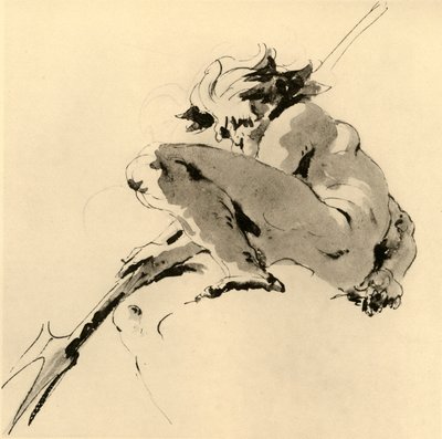 Neptunus, c1740, 1928 av Giovanni Battista Tiepolo