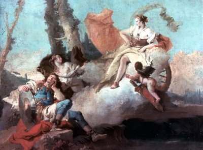 Rinaldo förtrollad av Armida 1742-1745 av Giovanni Battista Tiepolo