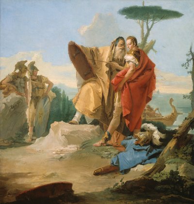 Rinaldo och Ascalons magiker av Giovanni Battista Tiepolo