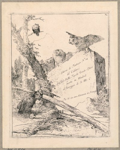 Fantasy skämt av Giovanni Battista Tiepolo