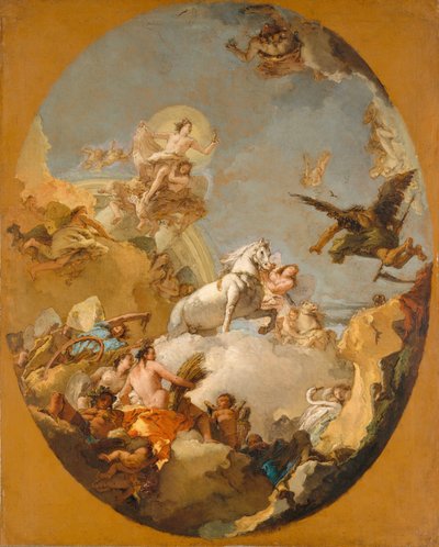 Auroras vagn, 1760-talet. av Giovanni Battista Tiepolo