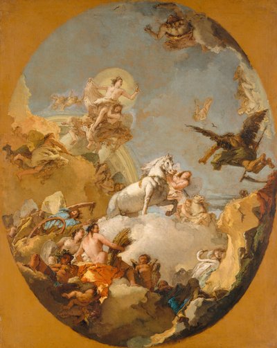 Auroras vagn, 1761-9 av Giovanni Battista Tiepolo