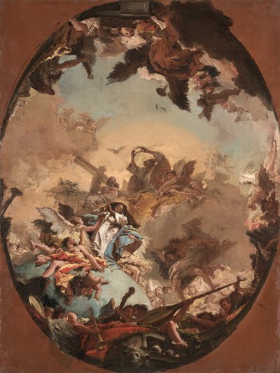 Kröningen av Jungfru Maria av Giovanni Battista Tiepolo