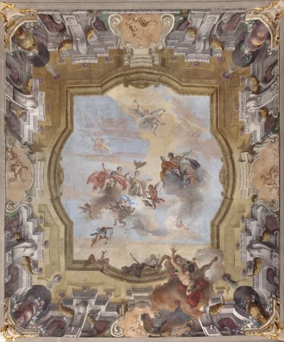 Der Fall der Dämonen, Geschichten von Scipio von Giovanni Battista Tiepolo
