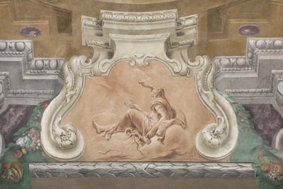 Der Fall der Dämonen, Geschichten von Scipio, Detail, 1731 (Detail) von Giovanni Battista Tiepolo