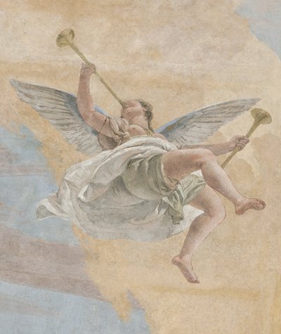 Demonernas fall, berättelser om Scipio, detalj, 1731 av Giovanni Battista Tiepolo
