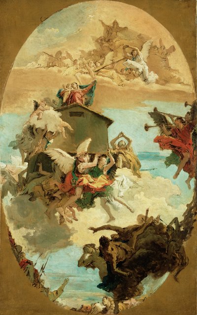 Miraklet i det heliga huset Loreto av Giovanni Battista Tiepolo
