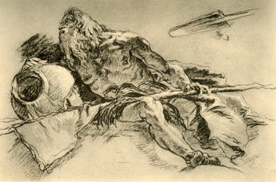 Nilen, 1752, 1928 av Giovanni Battista Tiepolo