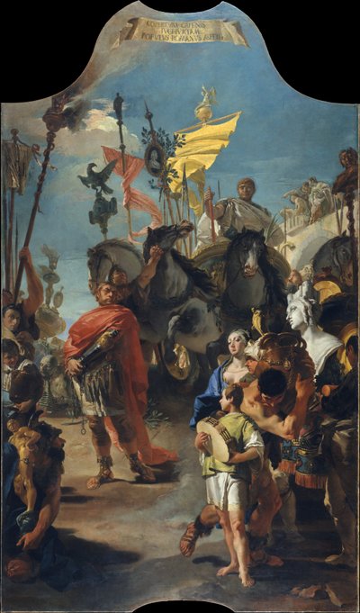 Marius triumf av Giovanni Battista Tiepolo