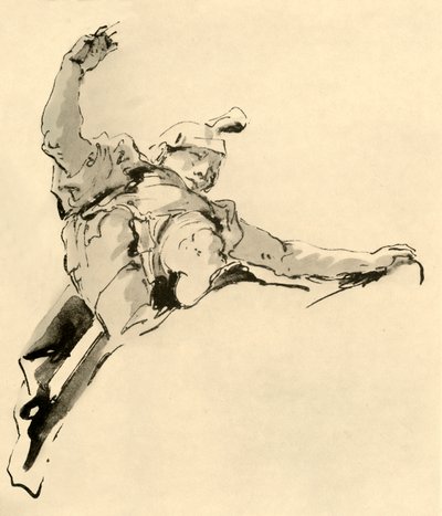 Krigare som står på moln, mitten av 1700-talet, 1928 av Giovanni Battista Tiepolo