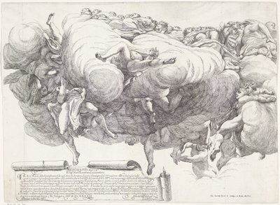 Marias antagande (vänster del) av Giovanni Battista Vanni