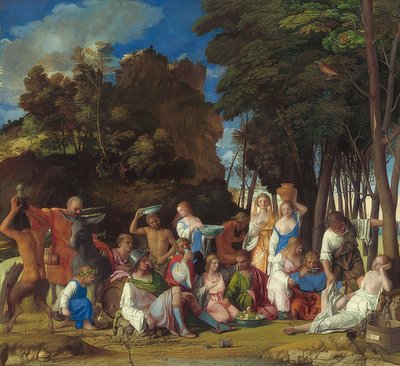 Gudarnas högtid. 1514/29 av Giovanni Bellini