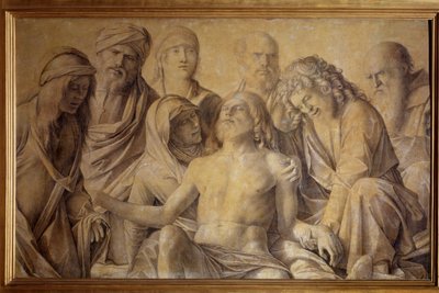 Klagoång över Kristi död (Tempera av Giovanni Bellini