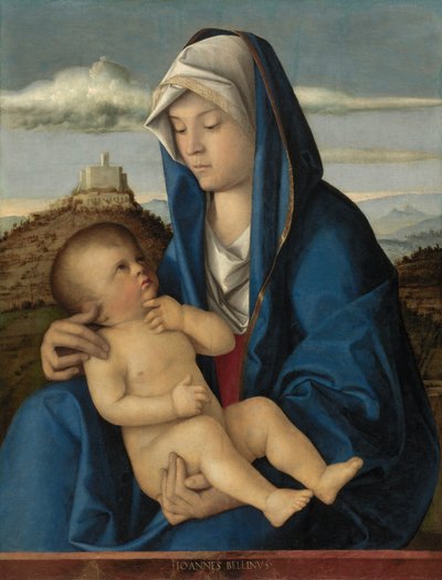 Madonna med barn av Giovanni Bellini