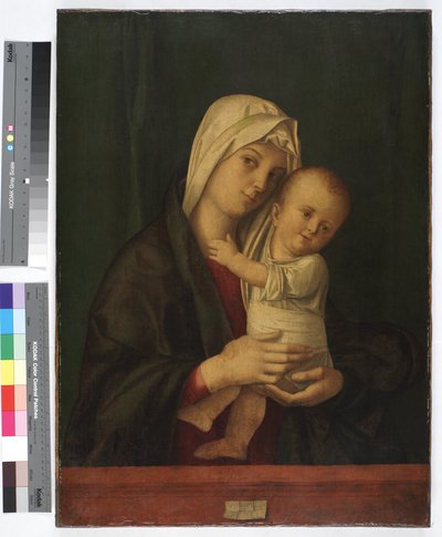 Madonna och barn, ca 1489 (olja på duk) av Giovanni Bellini