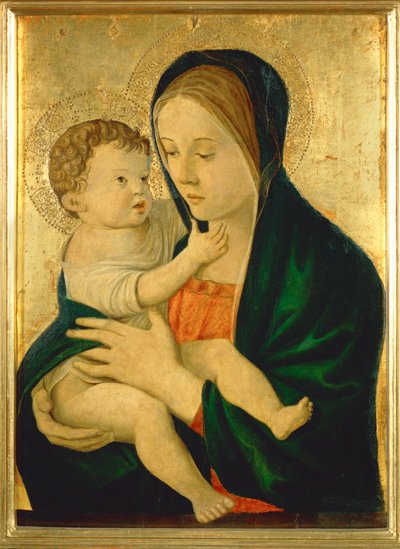 Madonna, ca 1475 (målning på trä) av Giovanni Bellini