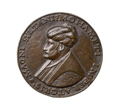 Renässansmedalj från Florens, ca 1480 (kopparbaserad legering) av Giovanni Bellini