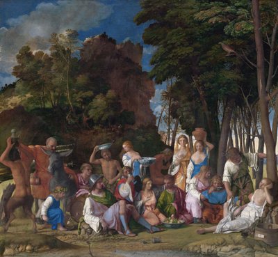 Gudarnas festmåltid av Giovanni Bellini